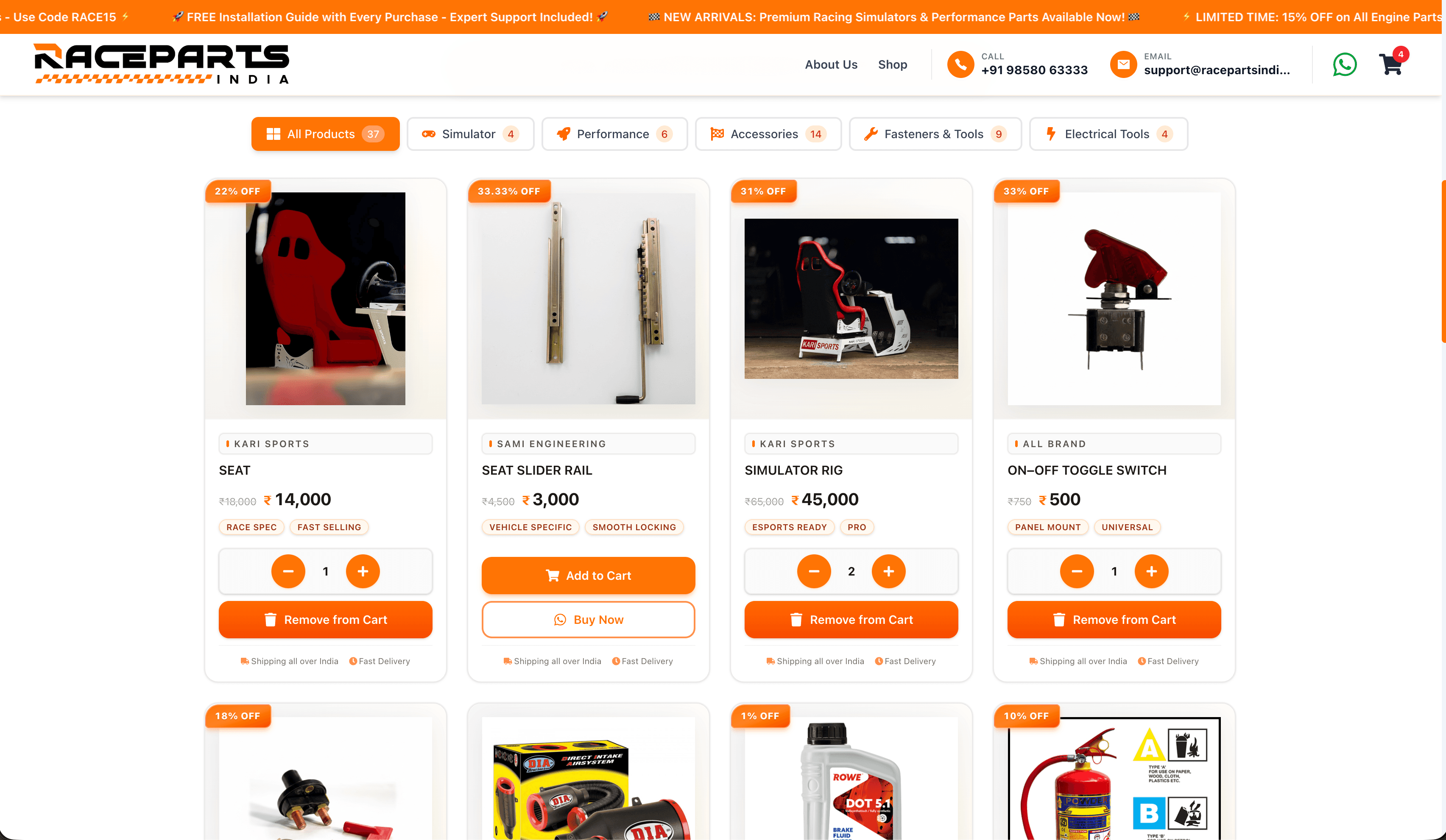 Race Parts India